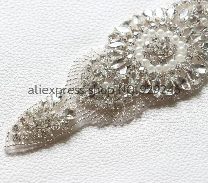 Бесплатная доставка 1 шт./лот Сказочные цветы с кристаллами и жемчугом для