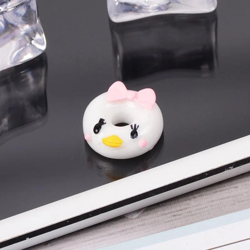 Chick Пончик добавки амулеты для слизи DIY конфеты полимерный наполнитель дополнение клейкие аксессуары игрушки Lizun моделирующий комплект глины для детей - Цвет: Chick