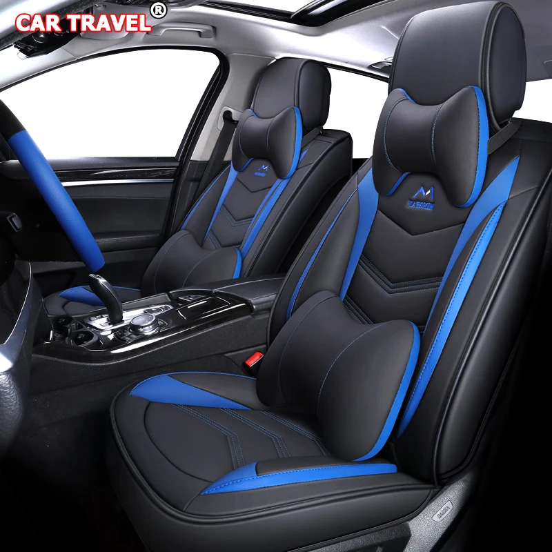 Чехол для автомобильного сиденья роскошный кожаный чехол mazda 3 bk bl Axela 323 6 gg gh gj cx-5