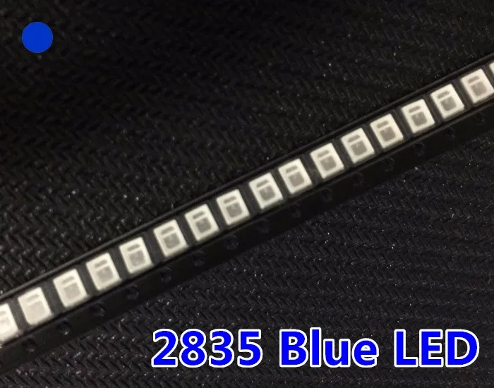 4000 шт./лот SMD LED 2835 синий свет 0 2 Вт 460-465nm 3 ~ 4 V светодиод | Электронные компоненты и