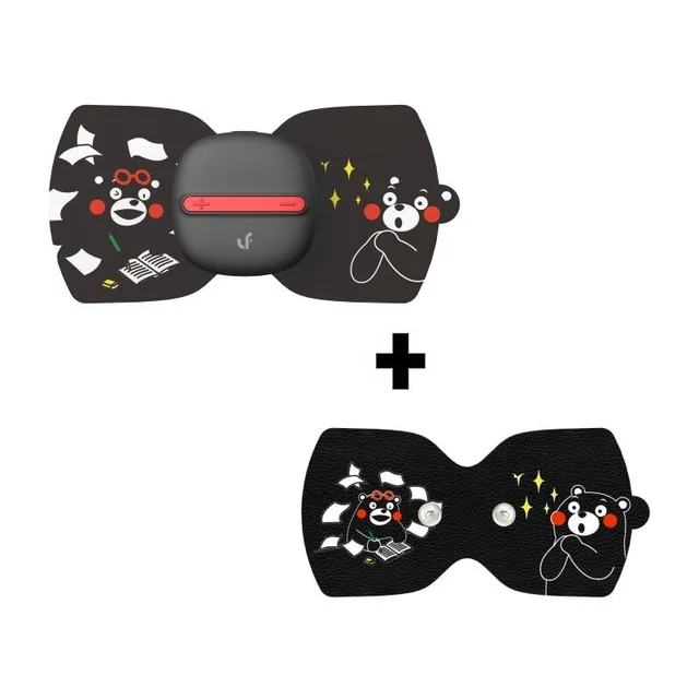 black bear set Xiaomi Mijia Lefan электрическая массажная машина USB зарядка портативный стимулятор Расслабляющая машина для тела Массажная бирка и удлинитель - Комплект: black bear set