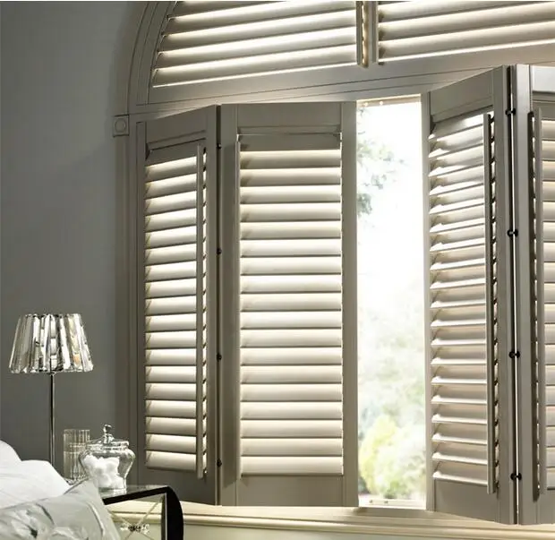 Бесплатная доставка сшитой на заказ Китай двустворчатые деревянные ставни в