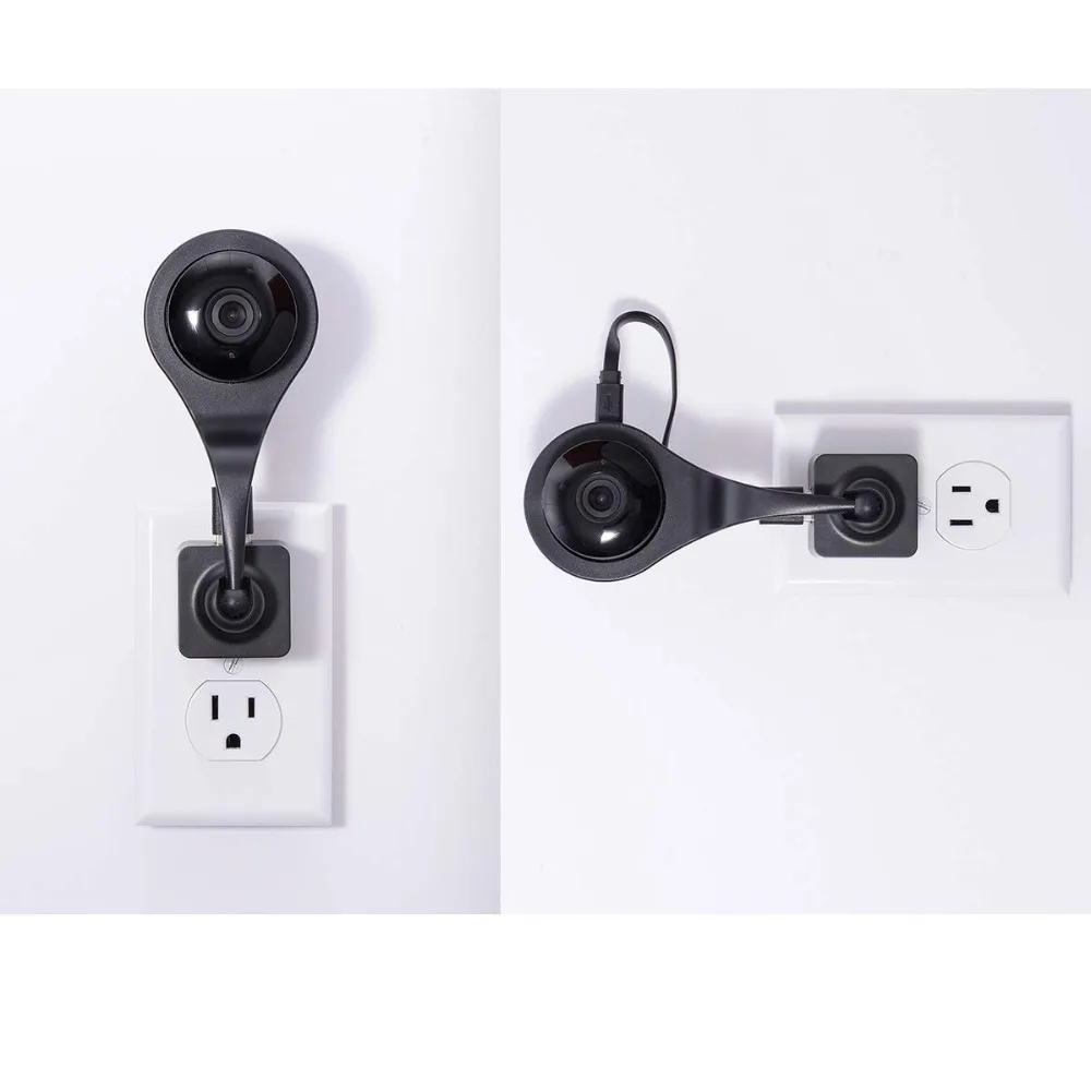 Розетка переменного тока с поворотом на 360 градусов для камер гнездышков и Dropcam PRO