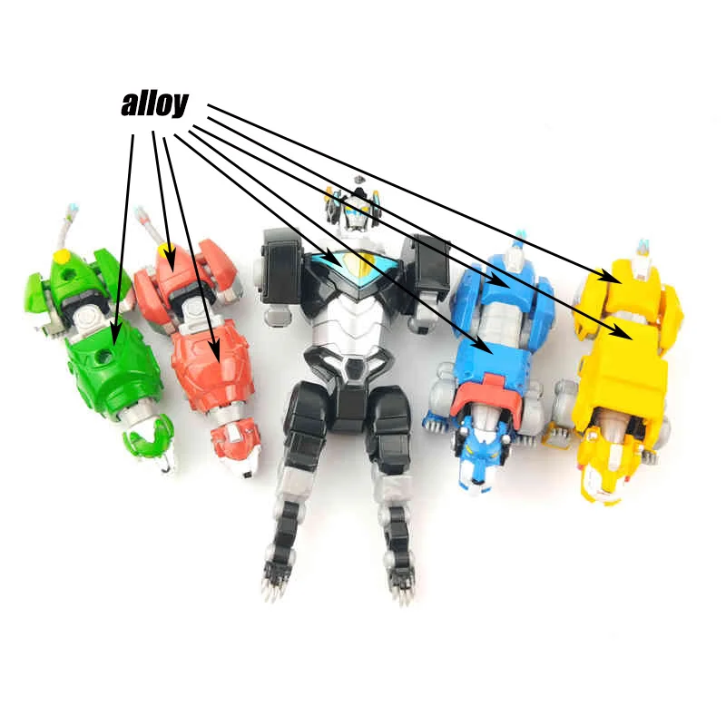 Transformation Robot 5 IN 1 Voltron Super Alloy Soul Beast King Lions Metal Action Figure Toy Gift For Boy | Игрушки и хобби
