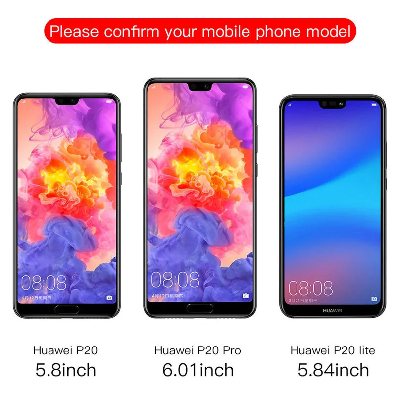 5D полноэкранная Защитная пленка для Huawei P20 Pro закаленное стекло экрана Lite Mate 10 P10