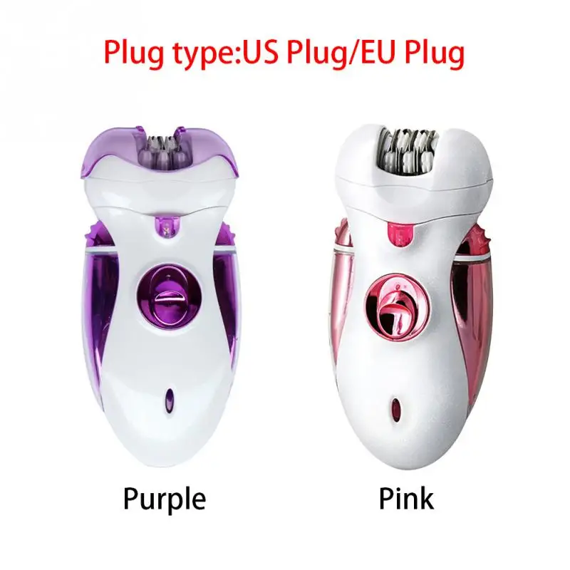 Facial Hair Removal for Women 4 in 1 Painless Electric Kit with Shaver Nose Eyebrow Trimmer Body | Красота и здоровье