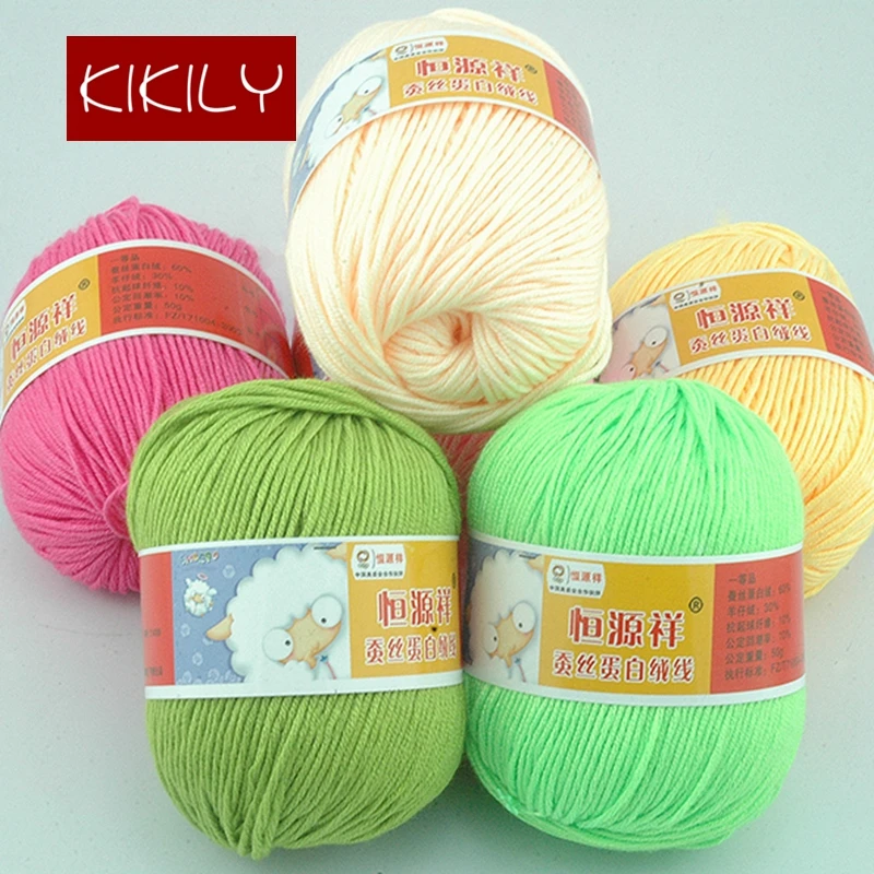 (50 г/шар) пряжа для вязания натуральная мягкая хлопчатобумажная
