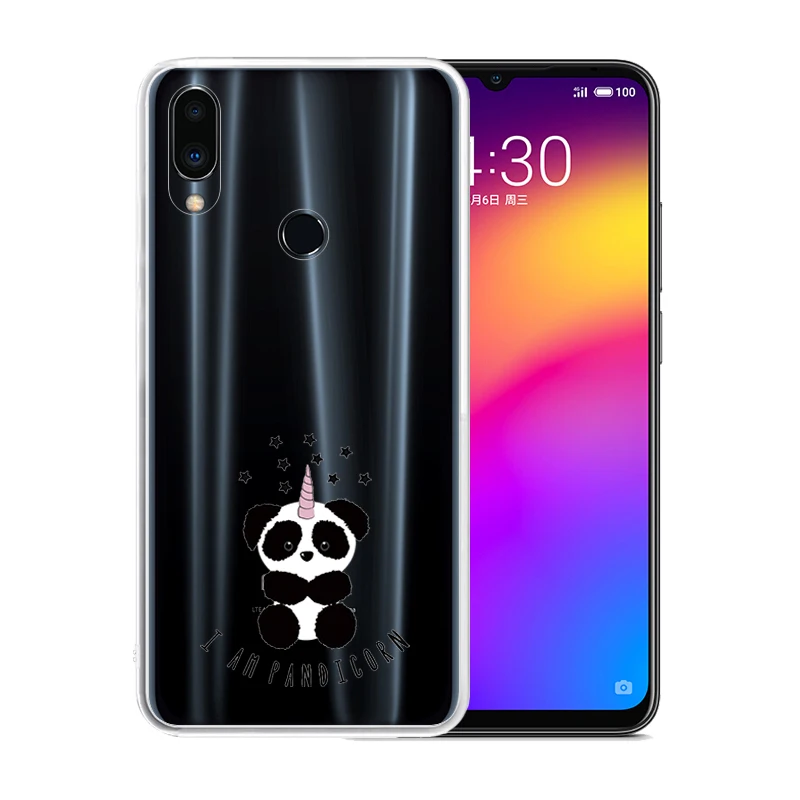 Мягкий силиконовый прозрачный ТПУ чехол для Meizu 16S Pro Note 9 M8 M6 15 Lite 16 черный красный