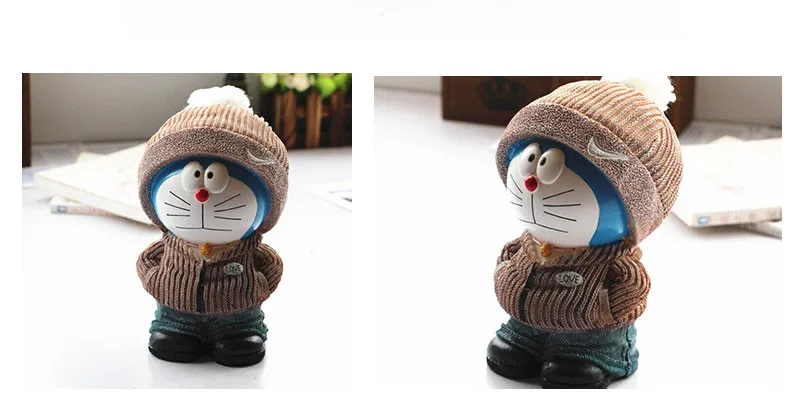 Doraemon копилка для денег мультяшная Джингл кошки Копилка из смолы копилка для монет креативная копилка для детей