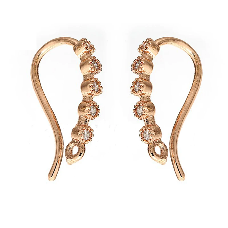 Женские серьги-пусеты с кубическим цирконием и кристаллом из фианита аксессуары