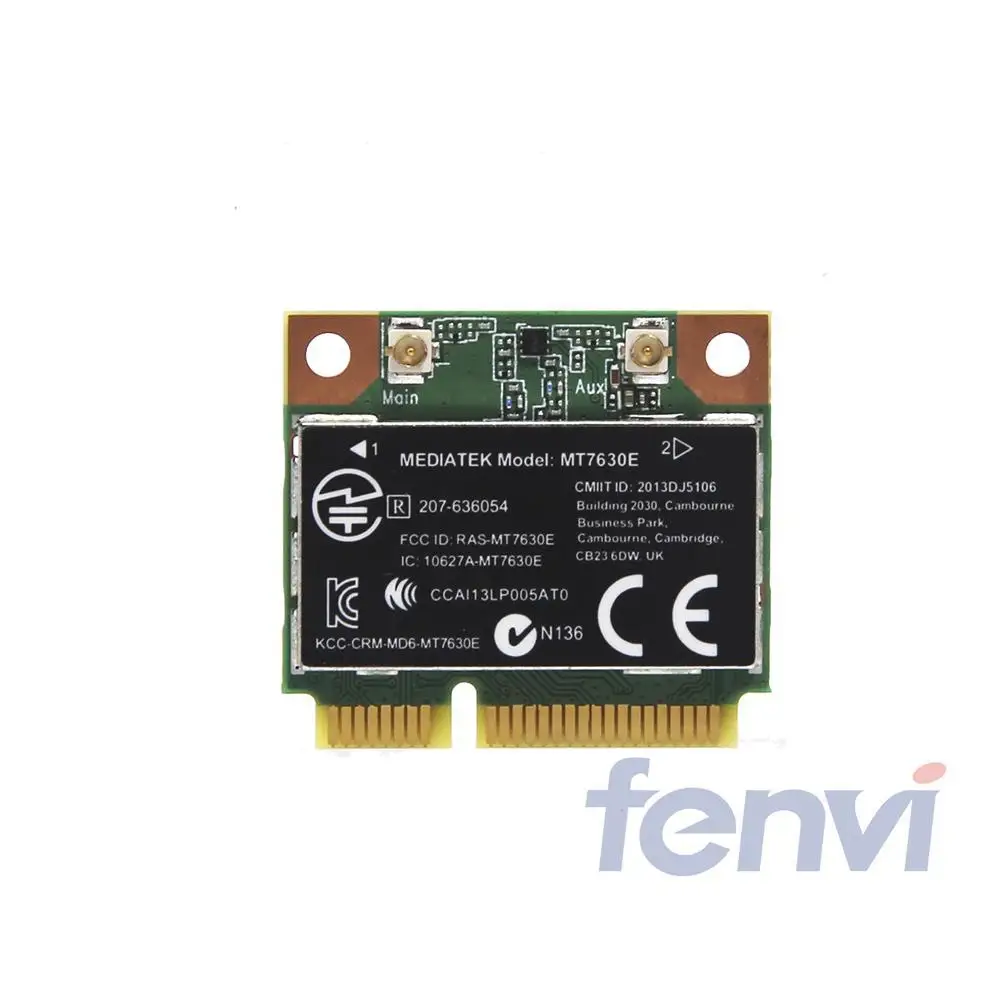 Новый Mediatek MT7630E 802.11b/g/n 150 Мбит Беспроводной Wi-Fi Bluetooth 4.0 WLAN Половина Мини PCIe карты