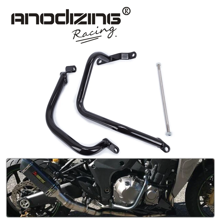 2010 2011 2012 2013 2017 для KAWASAKI Z1000 Z 1000 Black защита двигателя|engine guard|crash barengine guard protectors |