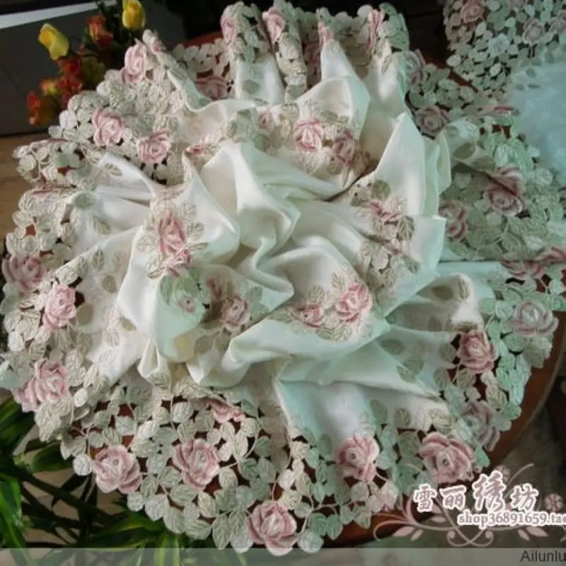 Деревенская модная качественная ткань с вышивкой скатерть для обеденного стола