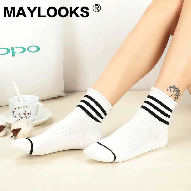 Maylooks/новые женские носки на осень и зиму С Катаной стороной хлопковые из дикого