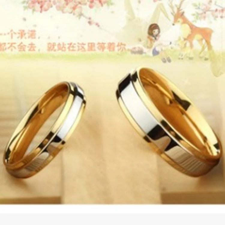 MOREDEAR пары кольцо из белого золота-Цвет ювелирные изделия для женщин мужчин
