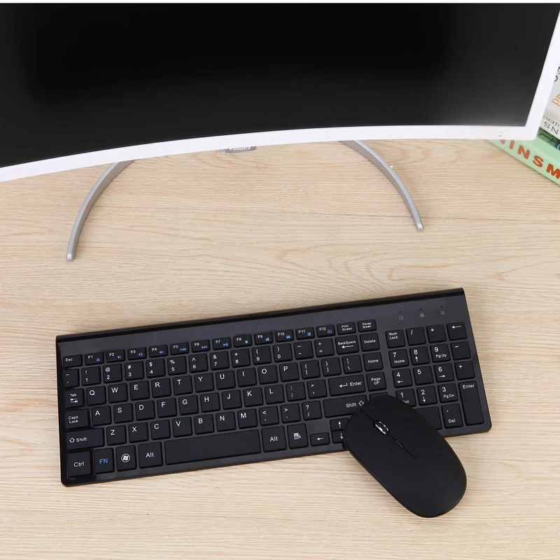

USB Keyboard And Mouse gamer Combo For Desktop Computer Wireless Keyboard And Mouse For Mac Notebook PC