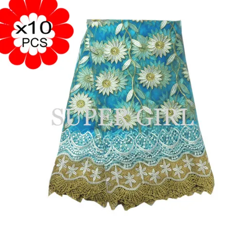 2017 Best продаж Розовый Шнур Кружево африканский гипюр французский Ткань с Камни