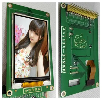 IPS 2.8 дюймов TFT ЖК-дисплей Экран с платы адаптера ILI9327 Привод IC 8/16Bit 8080 MCU Интерфейс