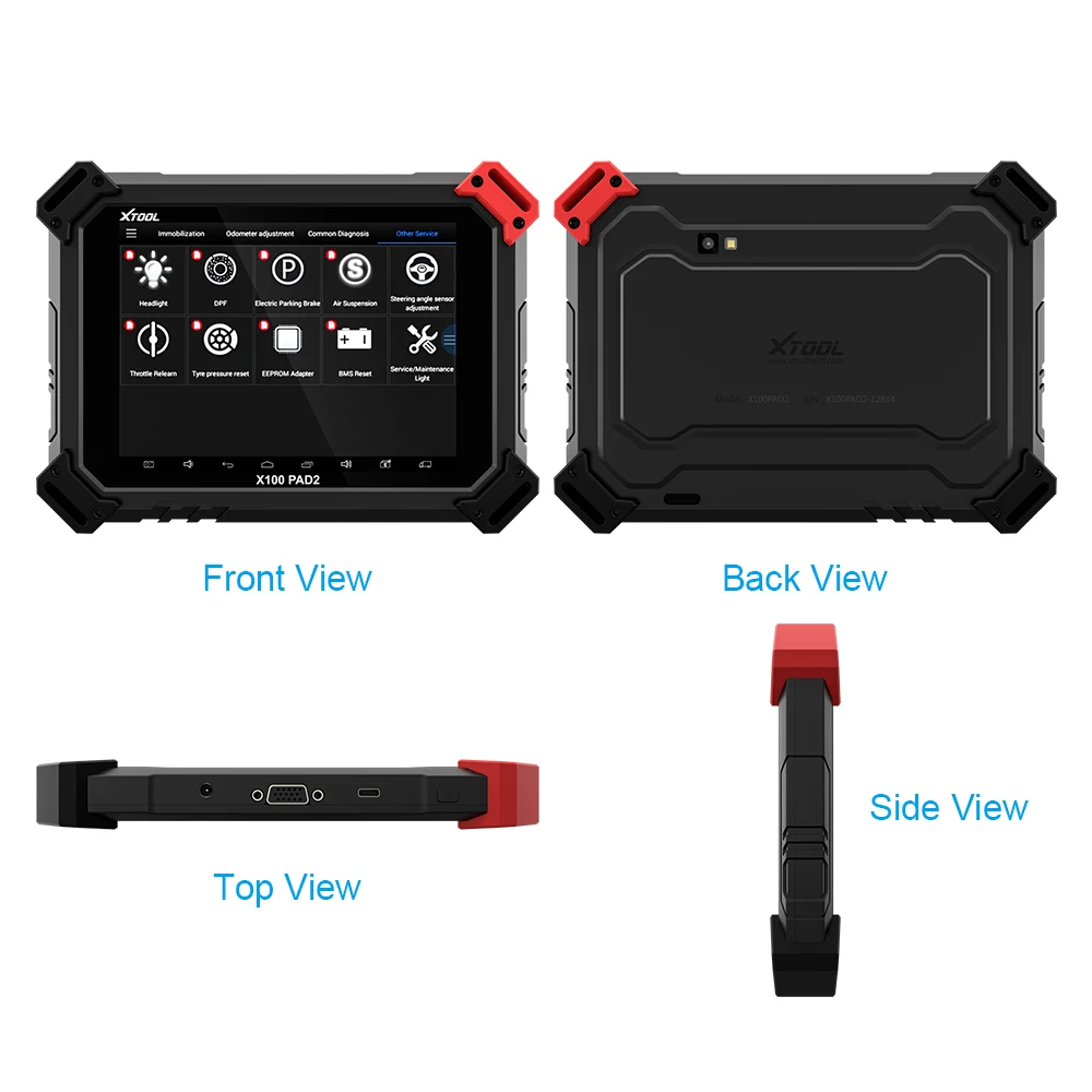 Программатор автомобильных ключей OBD2 XTOOL X100 PAD2 инструмент для коррекции одометра