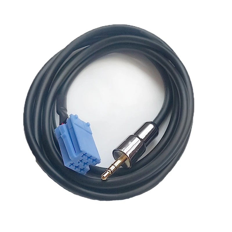 Biurlink автомобильный Радио Расширенный вспомогательный кабель Mini ISO 8Pin Aux адаптер
