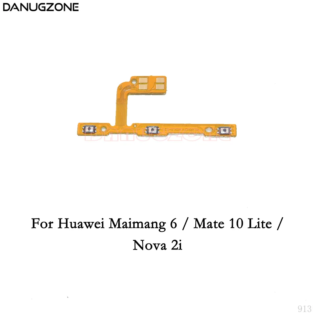 Кнопка включения/выключения звука гибкий кабель для Huawei Mate 20 Lite/Mate 10 Lite/Maimang 7 6 5 4 3