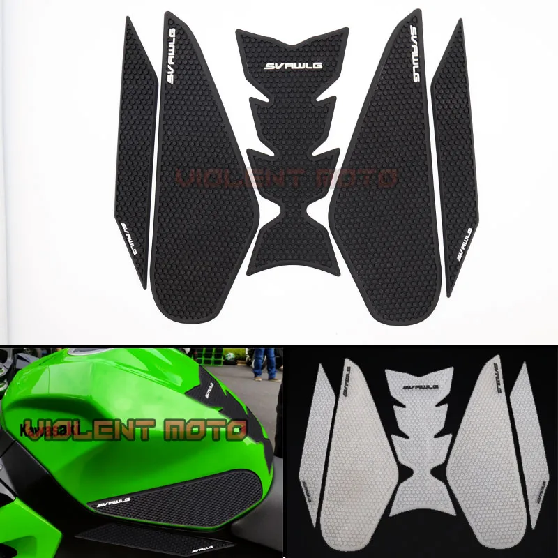 2019 Тяговая накладка на бак мотоцикла Защитная Наклейка колено для KAWASAKI NINJA 400 NINJA400