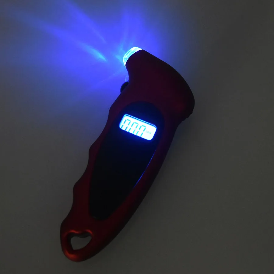 Прибор для измерения давления в шинах и цифровой ЖК-дисплей автомобиля грузовика