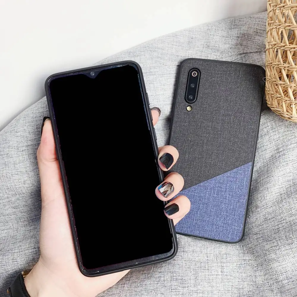 KISSCASE Luxury Cloth Texture Soft TPU Case For Xiaomi Mi 9T Redmi K20 Pro Note 5 6 7 6A 7A Global Version Cases |