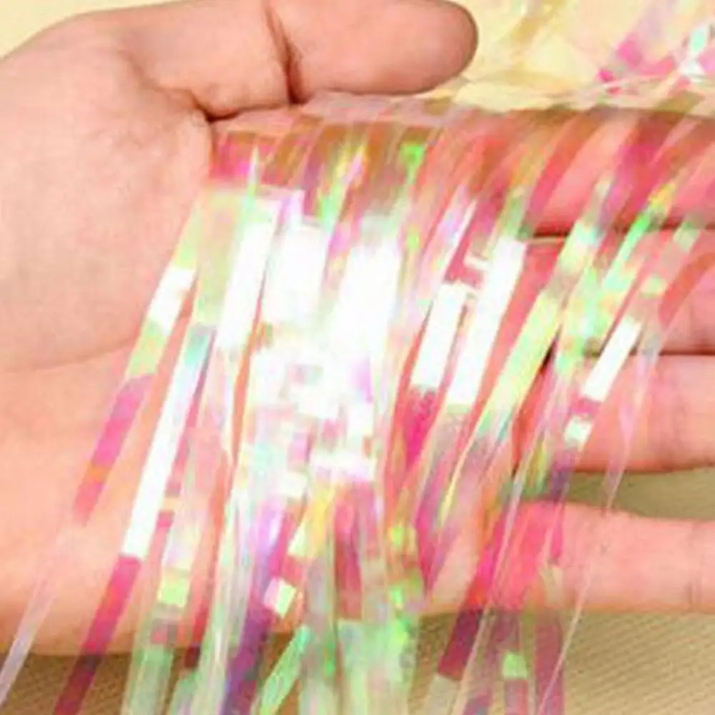 TPFOCUS утолщенная красочная дождевая гирлянда с бахромой занавеска оконная дверь