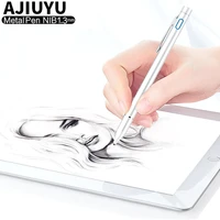 high precision 1 3mm active pen chargeable capacitive touch pen capacitor stylus ios android microsoft tablet pad touch screen
