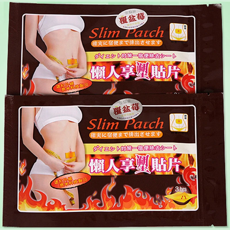 

30bags/lot The Third Generation Slimming Navel Stick Slim Patch Weight Loss Burning Fat Patch 300pcs/lot