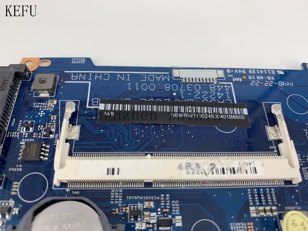 Материнская плата для ноутбука ACER Aspire материнская N2840 цп NBMRW11002 с тестом на