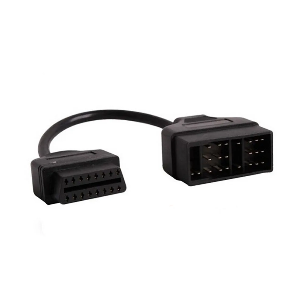 

For Toyota OBD Connect 22 Pin 22pin Male to OBD2 OBDII DLC 16 Pin 16pin Female Connection Adapter Cables Diagnostic cable