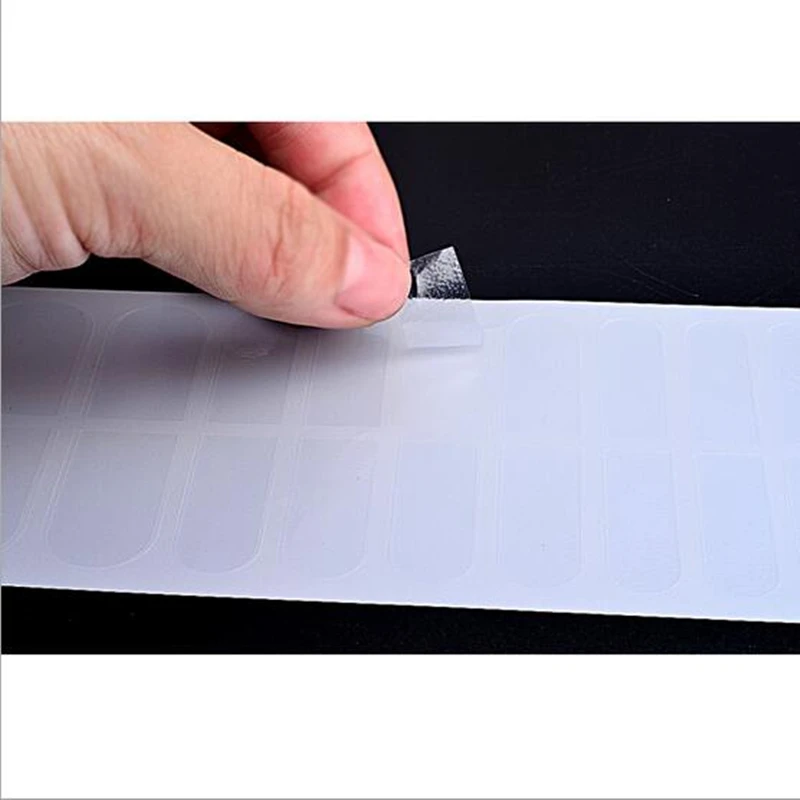 10 шт. дизайн ногтей гвардии клей Peel Off Remover стикеры УФ гель лак акрил Полное
