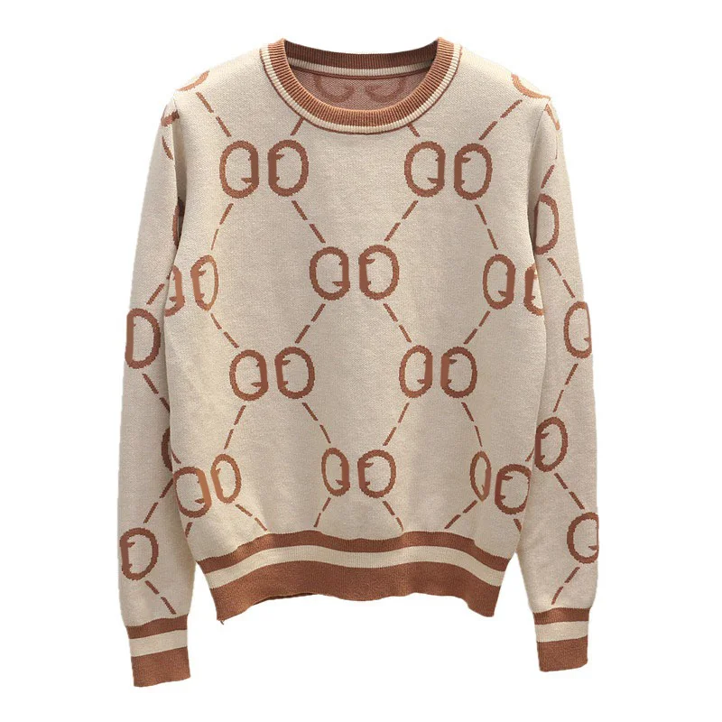 Women Sweaters and Pullovers 2019 letter pattern Knitted Fashion High Qaulity brand Autumn Winter Sweater | Женская одежда