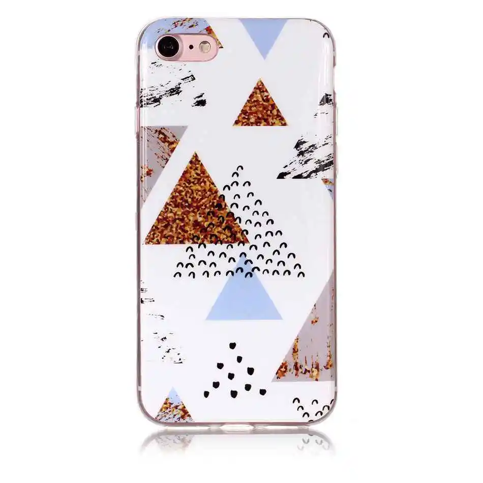 Мраморный Мягкий ТПУ IMD силиконовый чехол для iPhone XS Max XR X 4 4S 5 5C 5S SE 6 6S 7 8 Plus Fundas Coque для iPod Touch 5 6 Cover B02