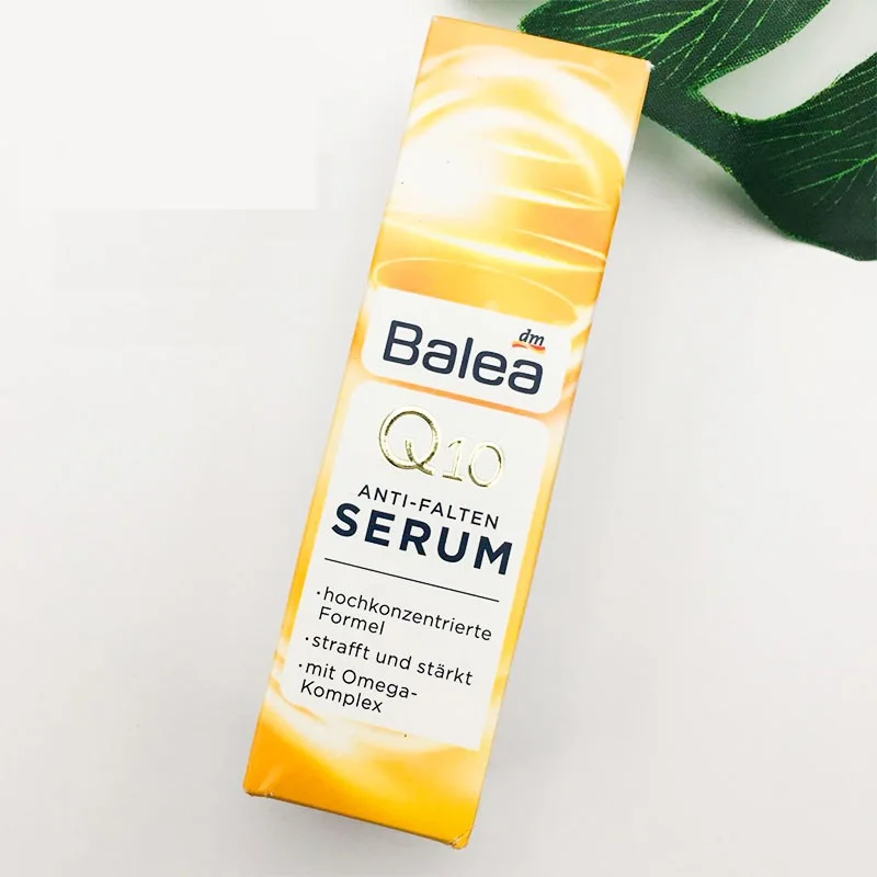 Сыворотка для ухода за лицом и шеей Balea Q10 с комплексом Омега подтягивает