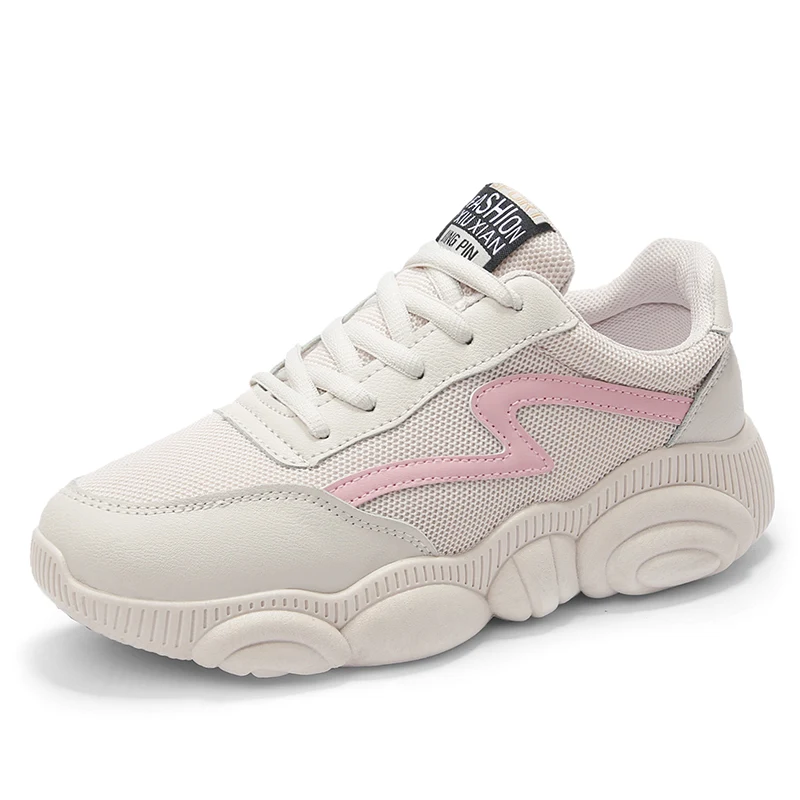 White Women's Sneaker 2019 New Fashion Spring Brand Bear Outsole Comfortable Women Sneakers Casual Woman Shoes Footwear | Обувь