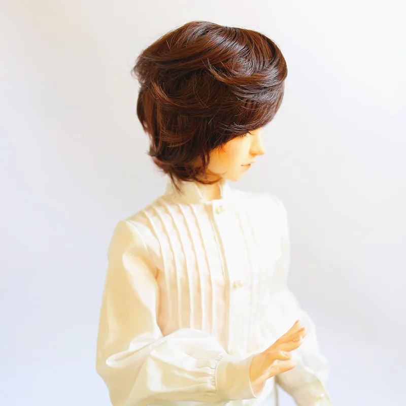 Подходит для 1/3 1/4 1/6 BJD SD куклы парики 1/3 1/4 1/6 на выбор два цвета короткие волосы куклы парики высокая температура мода косы объем
