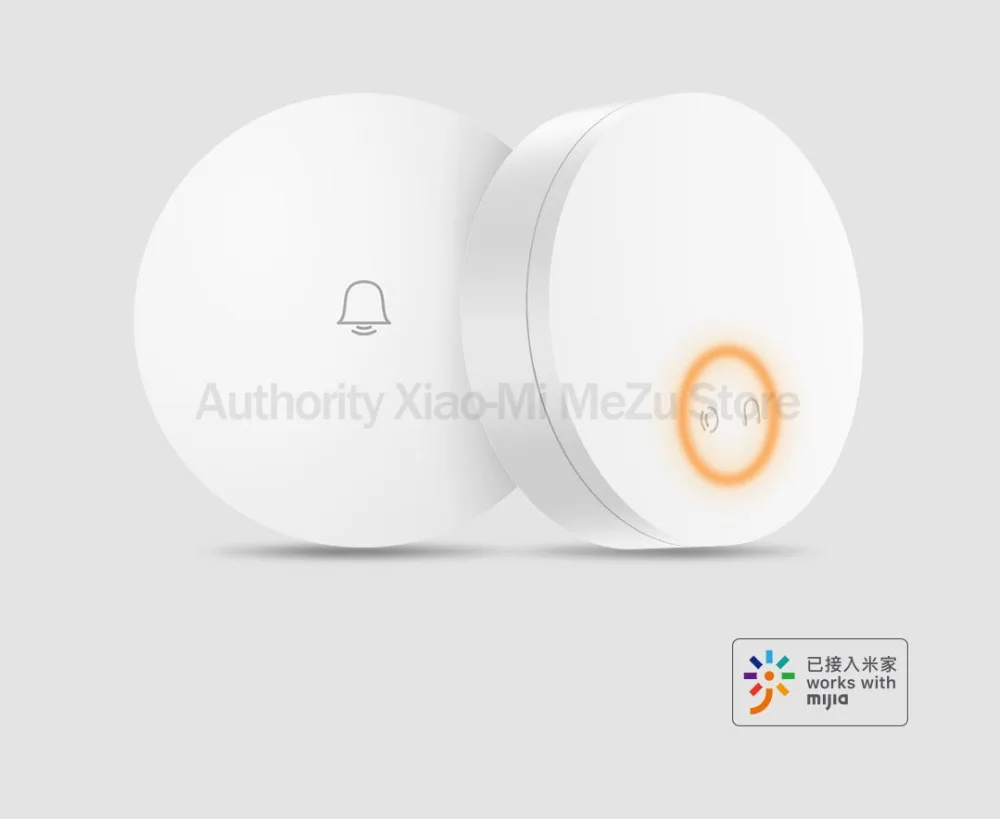 Xiaomi Linptech самогенерирующий беспроводной дверной звонок без батареи без проводки отключение памяти привычки переменного тока 110-240 В Работа с приложением mihome