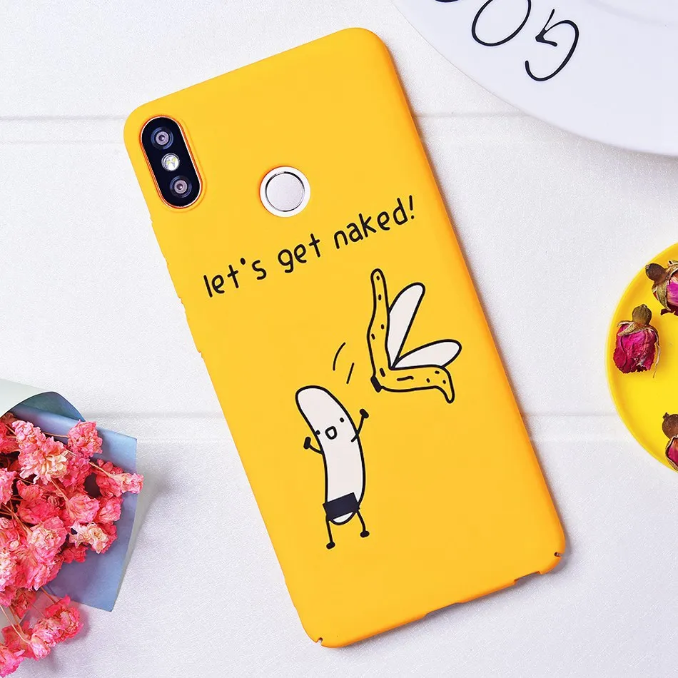 Милый мультяшный чехол для Xiaomi Redmi Note 5 Pro Чехол желтый Coque Xiomi Xaomi чехол для телефона для Xiaomi Redmi Note 5 Plus 4X чехол - Цвет: C