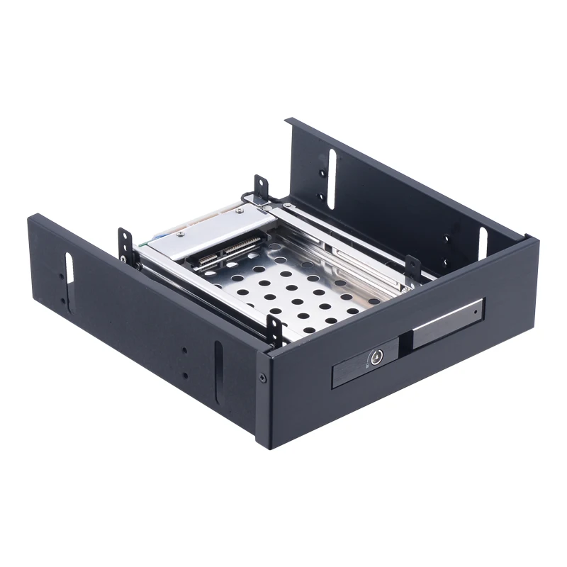 Unsatop 2 5 дюймовый алюминиевый корпус без лотка SATA SSD HDD для отсека оптического