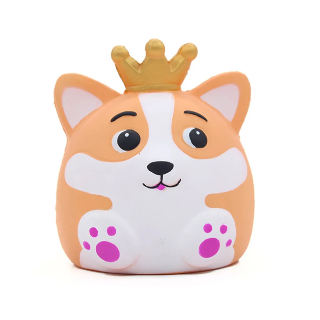 Горячие мягкие игрушки Kawaii Crown Beauty Slow Rising Squishies для снятия стресса детей кукла