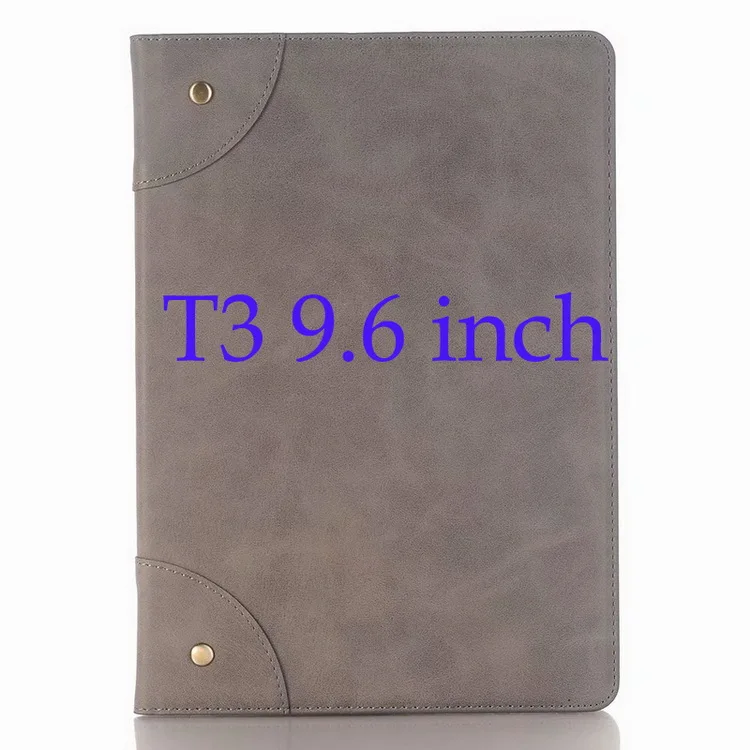 9.6 Чехол для huawei MediaPad T3 8,0 KOB-L09 KOB-W09 8,0 дюймовый кожаный чехол-книжка бумажник чехол для huawei MediaPad T3 10 AGS-L09 AGS-L03 9,6 - Цвет: 9.6