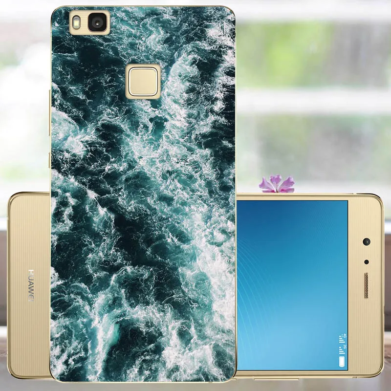 Мягкие TPU 5 2 &quotсиликоновый окрашенные узор случае СПС huawei P9 Lite чехол для телефона
