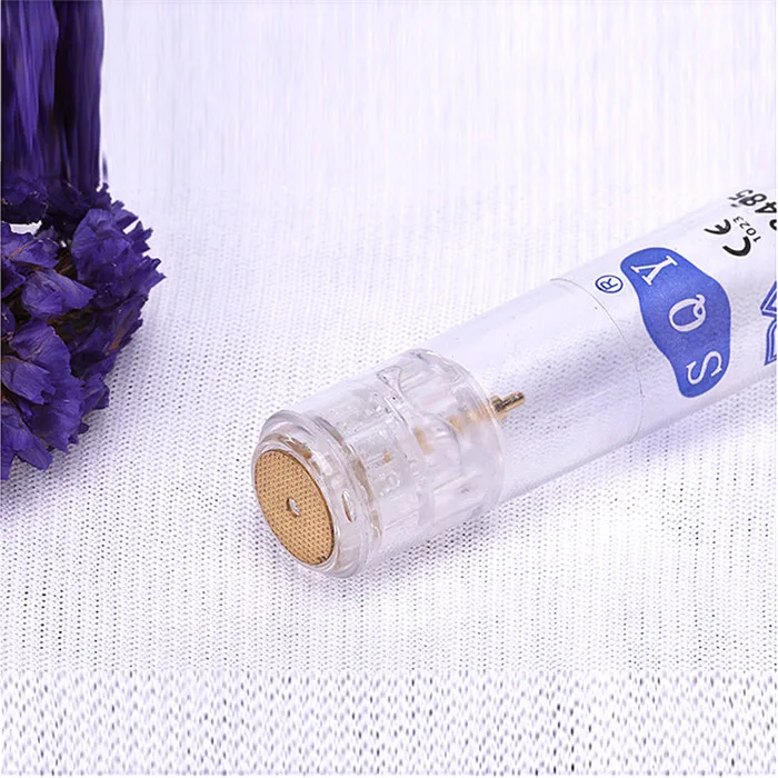 1 pc Nano needle Автоматический ролик дермы для лица-Модернизированный косметический инструмент для угрей, шрамов, старения кожи, 192 титановая микроигла - Цвет: 1 pc Nano needle