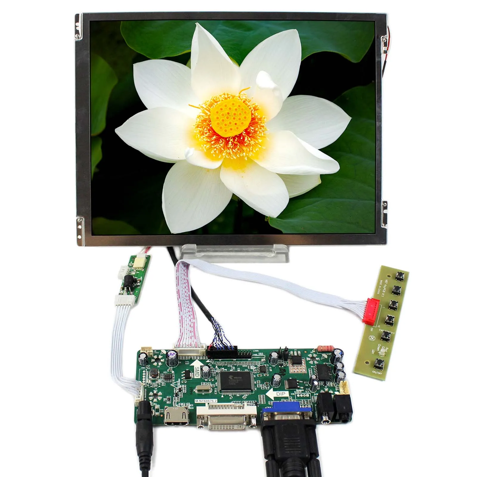 

Плата контроллера аудиосигнала HD MI VGA DVI NT6867610.4inch TM104SDH01 800x600 ЖК-панель