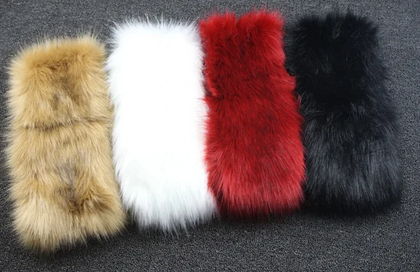 Новая зимняя шапка-ушанка из искусственной кожи с изображением русской лисы