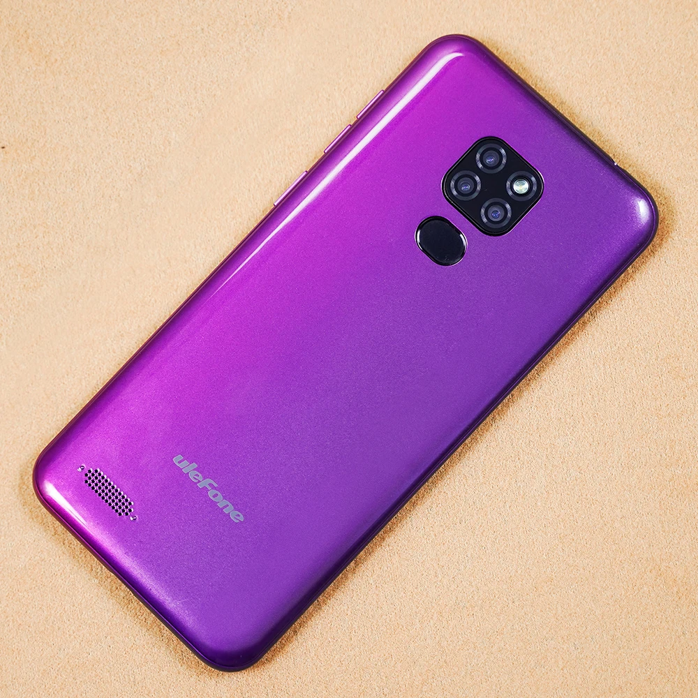 Ulefone Note 7 Plus Android 9,0 3 ГБ 32 ГБ мобильный телефон 6,1 дюймов 8MP камера 1080 P 4G LTE лицо разблокировка отпечатков пальцев ID смартфон