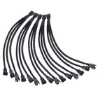 Новый вентилятор 4pin до 3 x 4pin3pin PWM Удлинительный кабель 4pin до 3 способа Y сплиттер кабель Высокое качество Лидер продаж, аксессуары